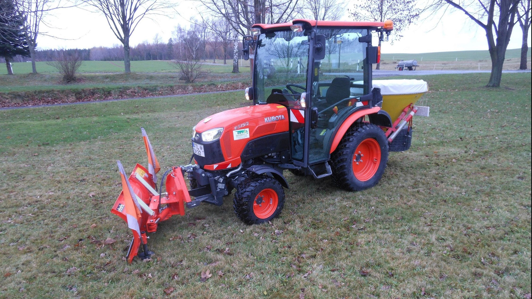 Gey-Ruppendorf-Traktor-Schneepflug